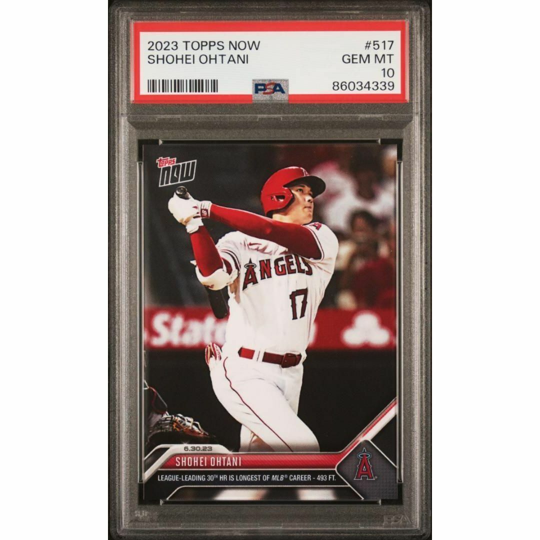 ブランド雑貨総合 2023 TOPPS NOW ♯517 SHOHEI OHTANI Topps - www