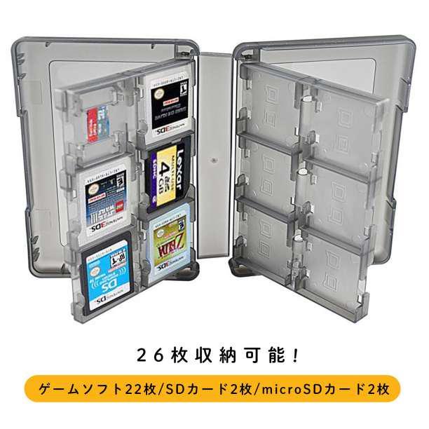 DS 3DS ゲーム ソフト 収納 ケース 黒 SD 任天堂 カセット カード_画像2