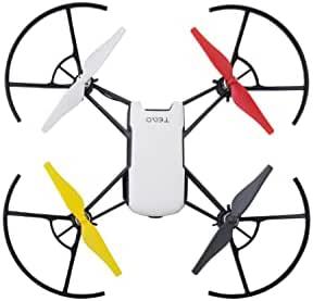 28PCS プロペラ 向けのDJI Tello 4軸ドローン航空機スペアパーツ 7色プロペ_画像5