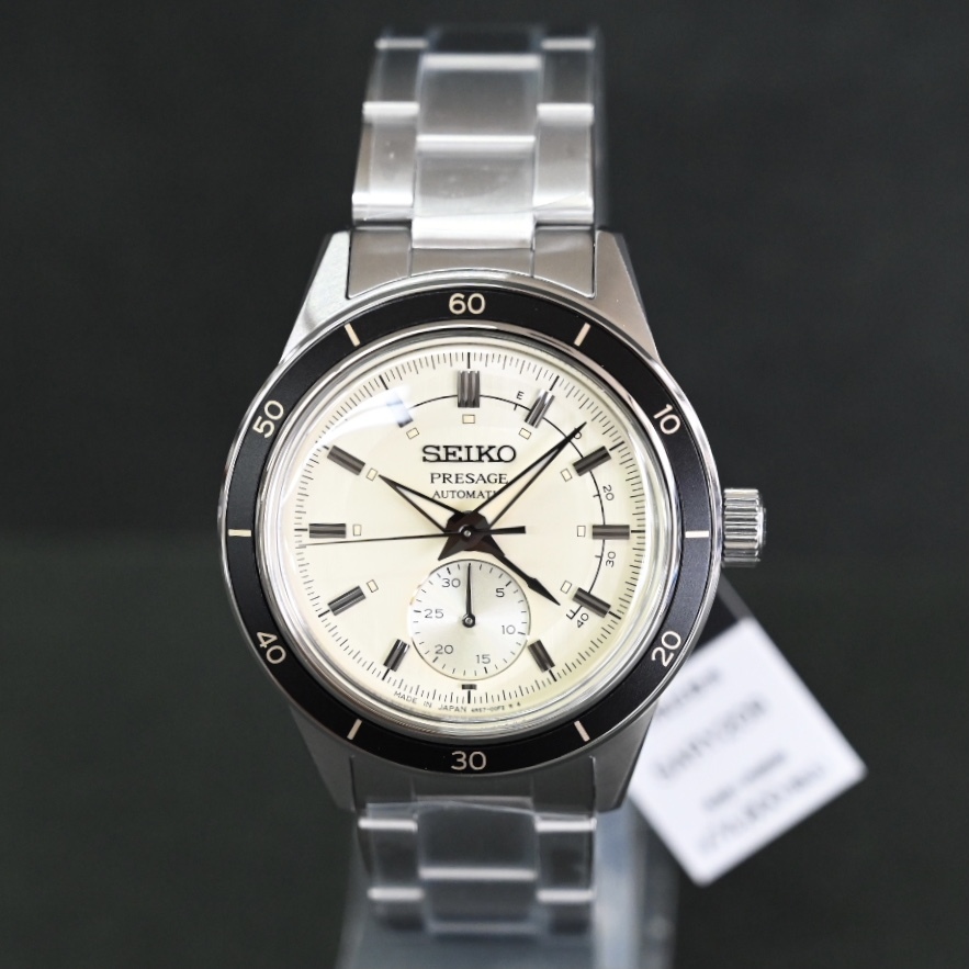 送料無料★特価 新品 セイコー正規保証付き★SEIKO PRESAGE プレザージュ SARY209 パワーリザーブ 4R57 日本製 自動巻 メンズ腕時計_画像3