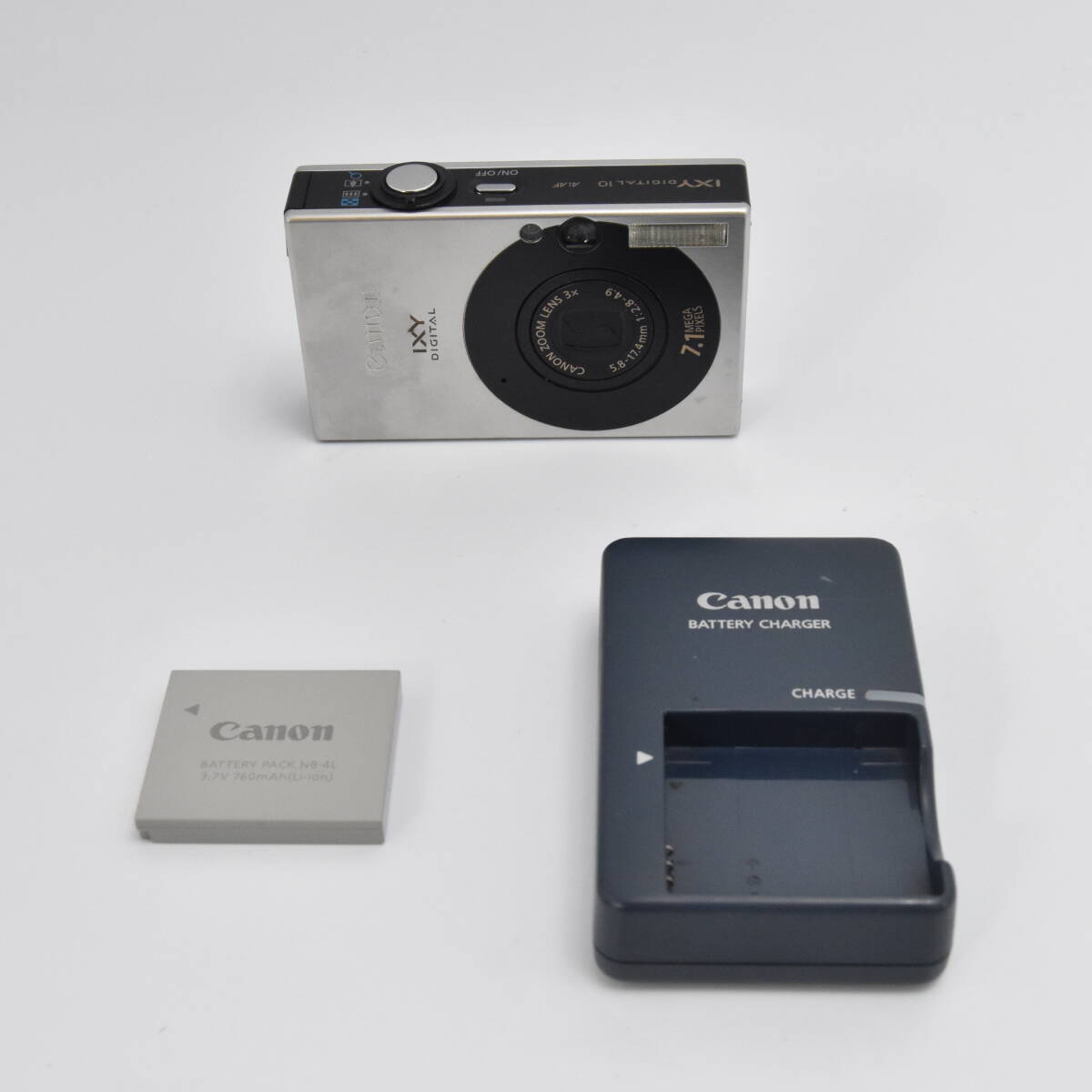 #B1843 Canon デジタルカメラ IXY (イクシ) DIGITAL 10 ブラック IXYD10(BK)