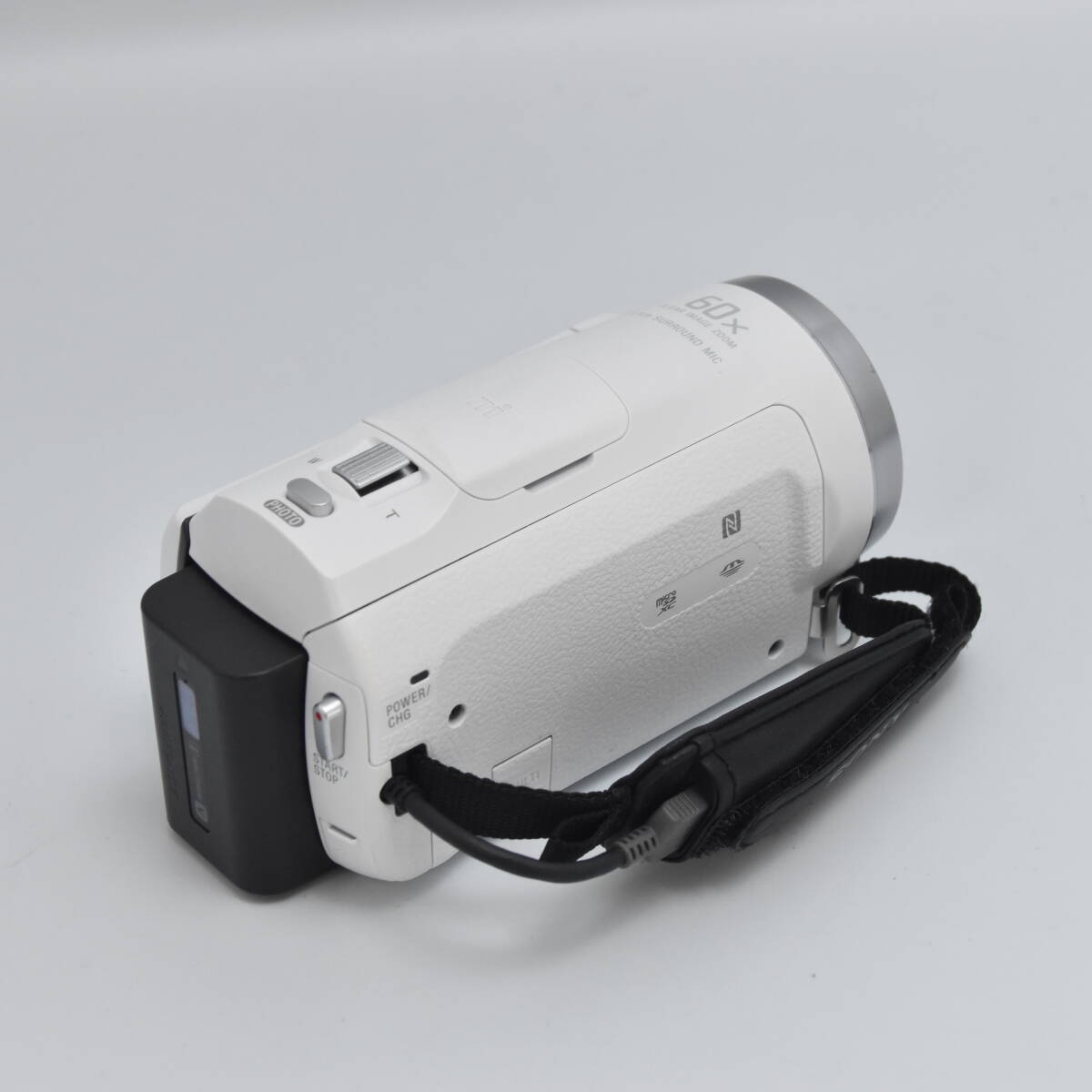 #B1848 ソニー SONY ビデオカメラ Handycam 光学30倍 内蔵メモリー32GBホワイト HDR-PJ675 WC_画像3