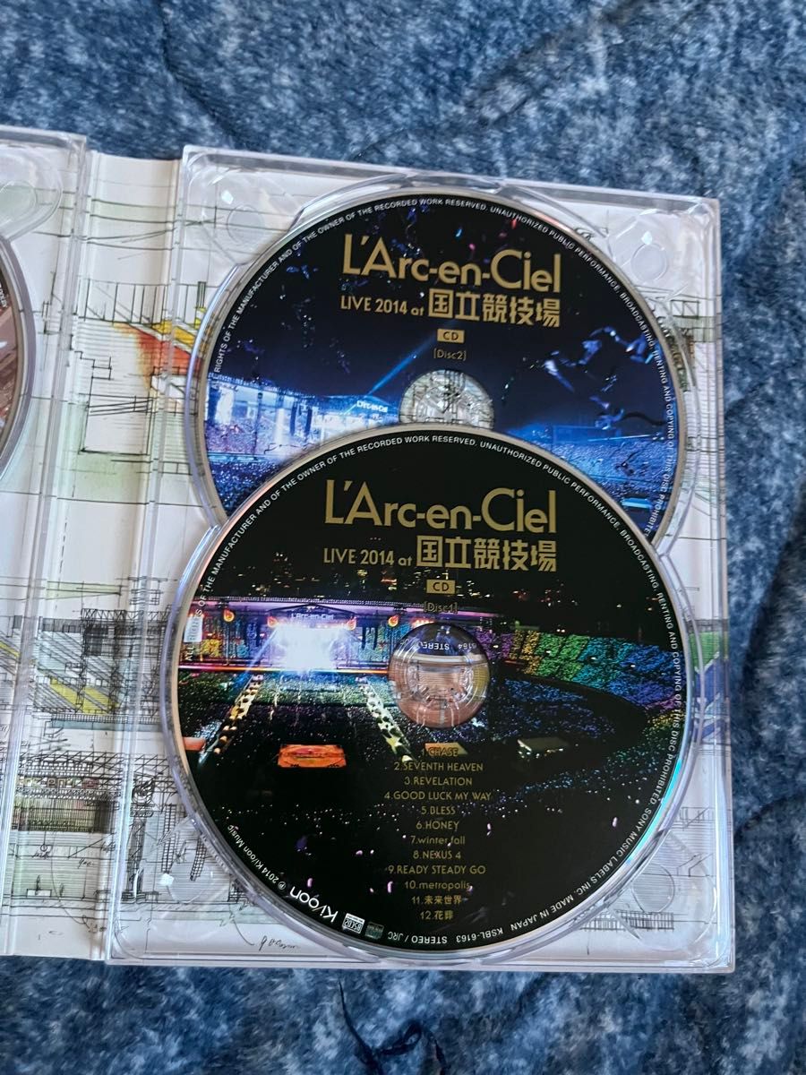 L'Arc〜en〜Ciel LIVE 2014 at 国立競技場 DVD+CD+ USB