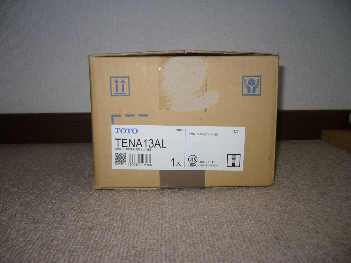 新品】 TOTO 自動水栓 TENA13AL(100V) アクアオート 2017年製 新品】 TOTO 自動水栓 TENA13AL(100V) アクアオート 2017年製