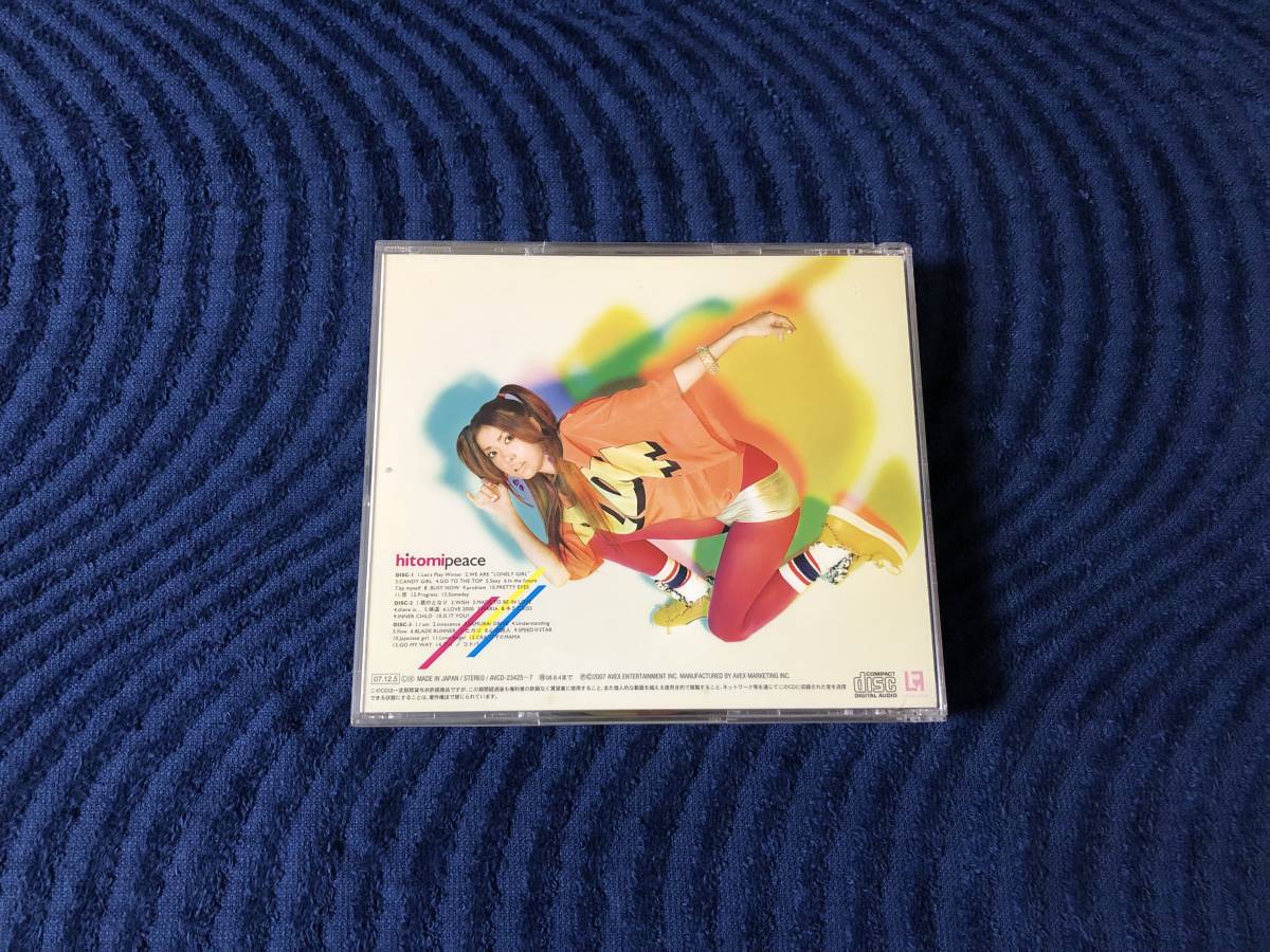 3CD ベスト hitomi peace_画像4