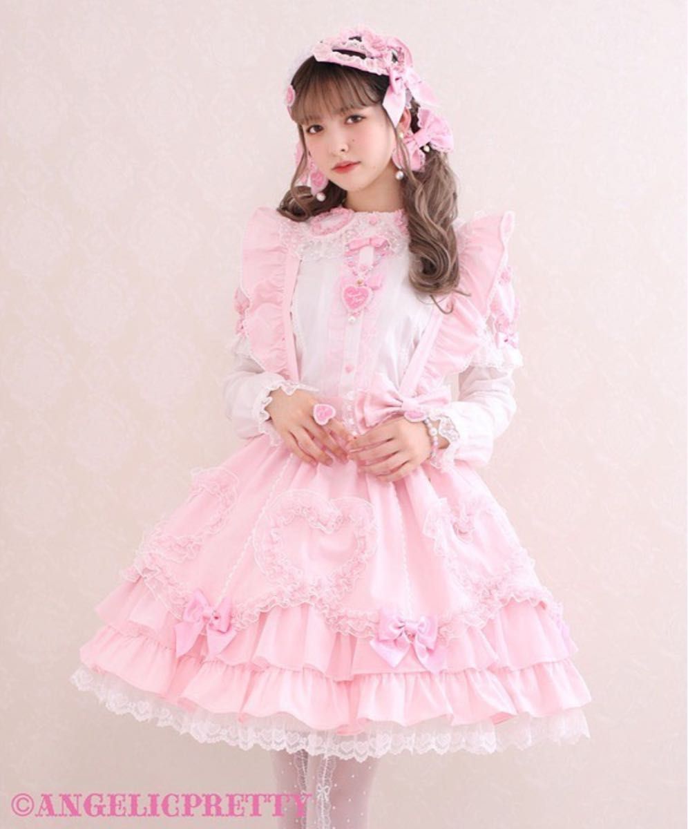 Angelic Pretty Fantastic Heart スカート　赤