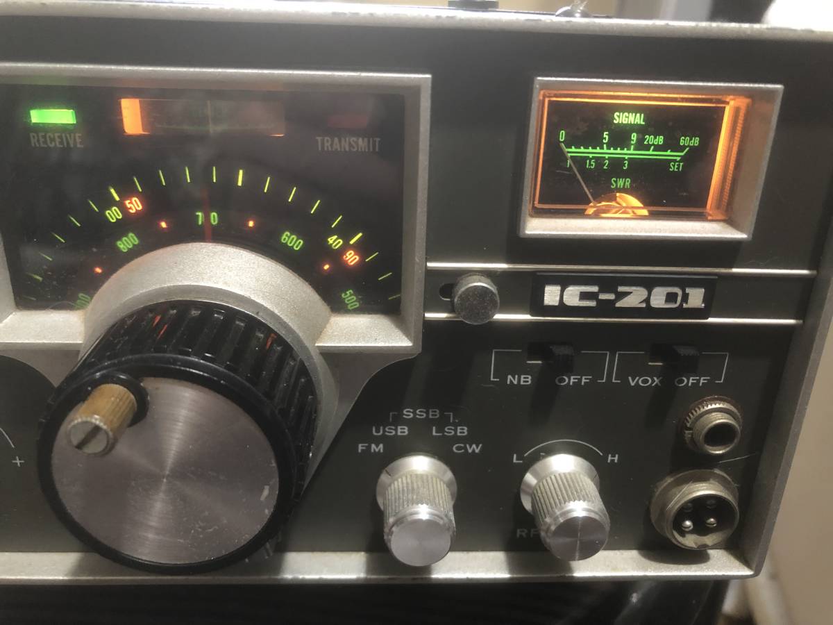 iCOM IC-201 希少　骨董　144mhz オールモード　トランシーバー　無線機_画像2