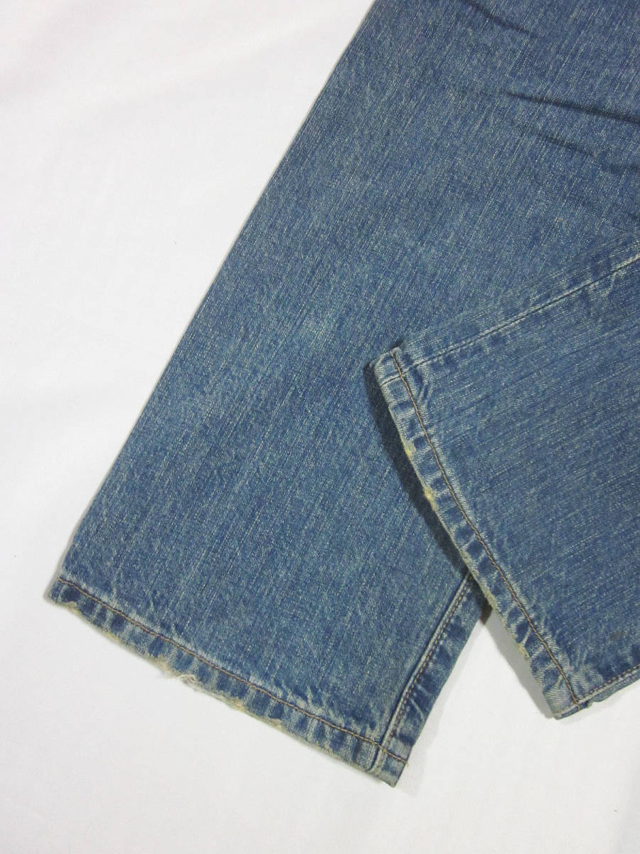 送料無料!!　2006年　雰囲気　アメカジ　Levi's　リーバイス　501　03501-01　裏359　加工　デニム　ジーンズ　インディゴ　31　W約80CM_画像9