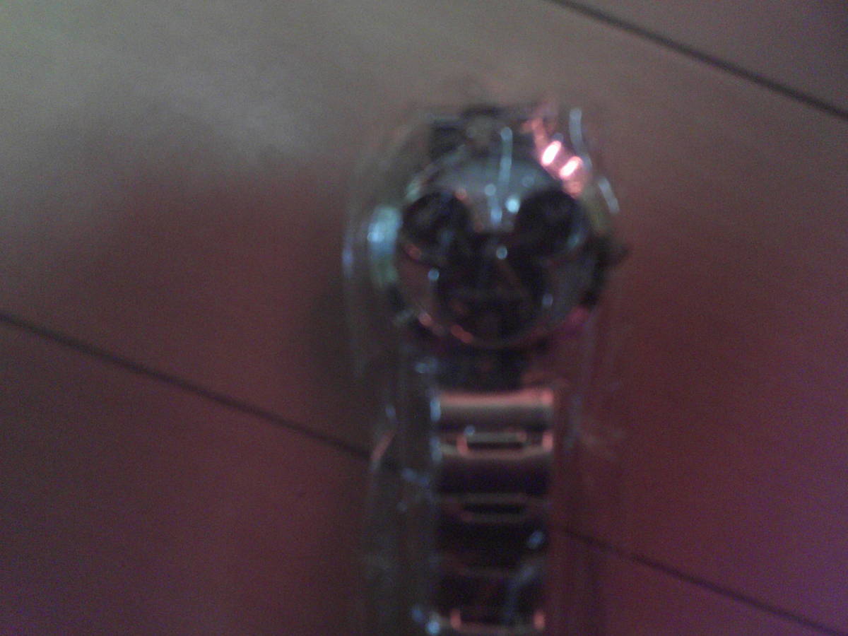 ミッキー生誕８０周年記念腕時計世界１万本限定ピンク色、ブルー色、ブラック色３本セット未使用_画像4
