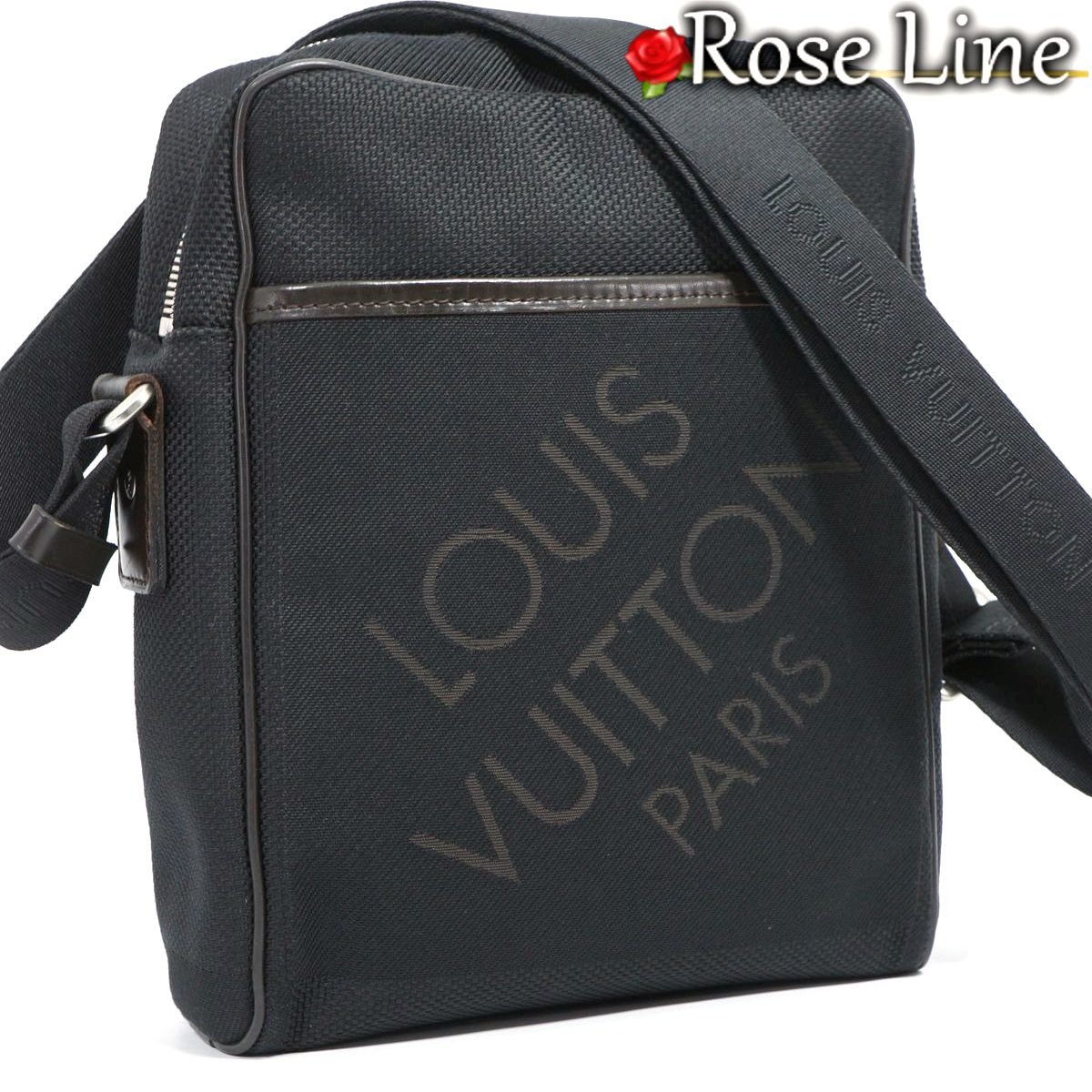 【美品】Louis Vuitton ダミエジェアン シタダンNM ショルダーバッグ 鞄 ノワール 黒 ブラック DAMIERGEANT メンズ レディース M93223_画像1