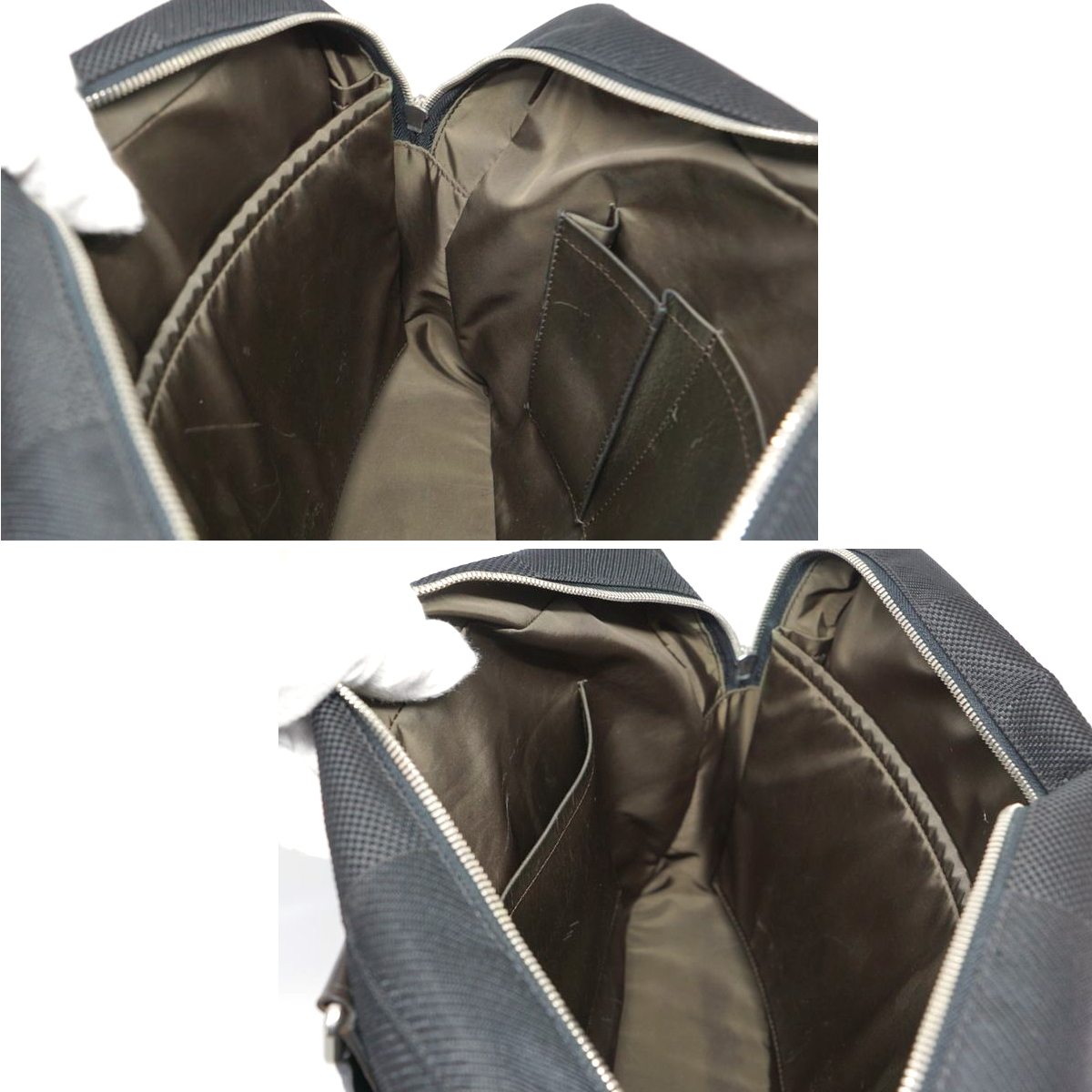 【美品】Louis Vuitton ダミエジェアン ヤック ショルダーバッグ 鞄 ノワール 黒 DAMIERGEANT メンズ レディース ジュアン 廃盤 M93082の画像8