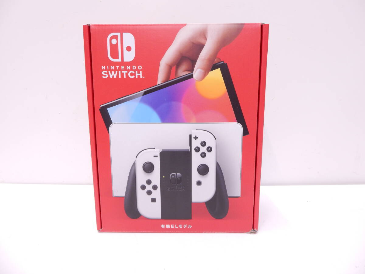 玩具祭 ゲーム祭 1円スタート!! 美品 任天堂 スイッチ 有機ELモデル ホワイト HEG-S-KAAAA NINTENDO SWITCH 使用品 2023年10月購入_ゲーム祭、開催中です。