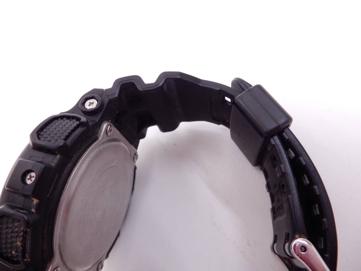 時計祭 CASIO カシオ ジーショック G4-100CF 腕時計 G-SHOCK PROTECTION メンズ ブラック系 不働品 現状品 使用品 ジャンク 長期保管品_画像5
