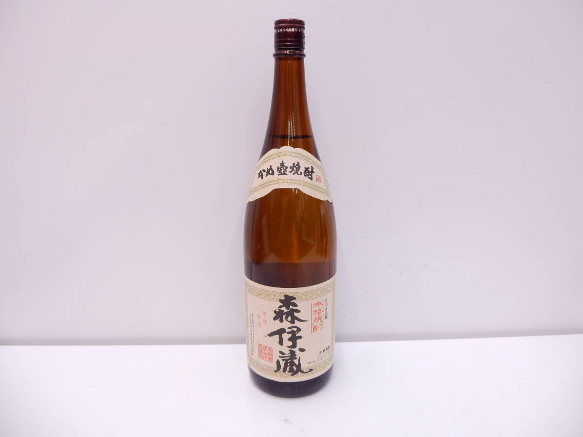 13069 酒祭 焼酎祭 森伊蔵 1800ml 25度 未開栓 旧ラベル 和紙無し 森伊蔵酒造 かめ壺焼酎 本格焼酎 芋焼酎 コレクター放出品!!_画像1