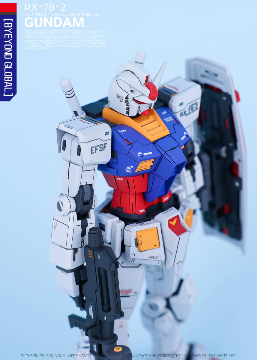 1/144 ガンダム Beyond Global (F78) HGガンダム Beyond Global 用改造パーツ 未塗装未組立 レジン 樹脂 ガレージキットの画像3