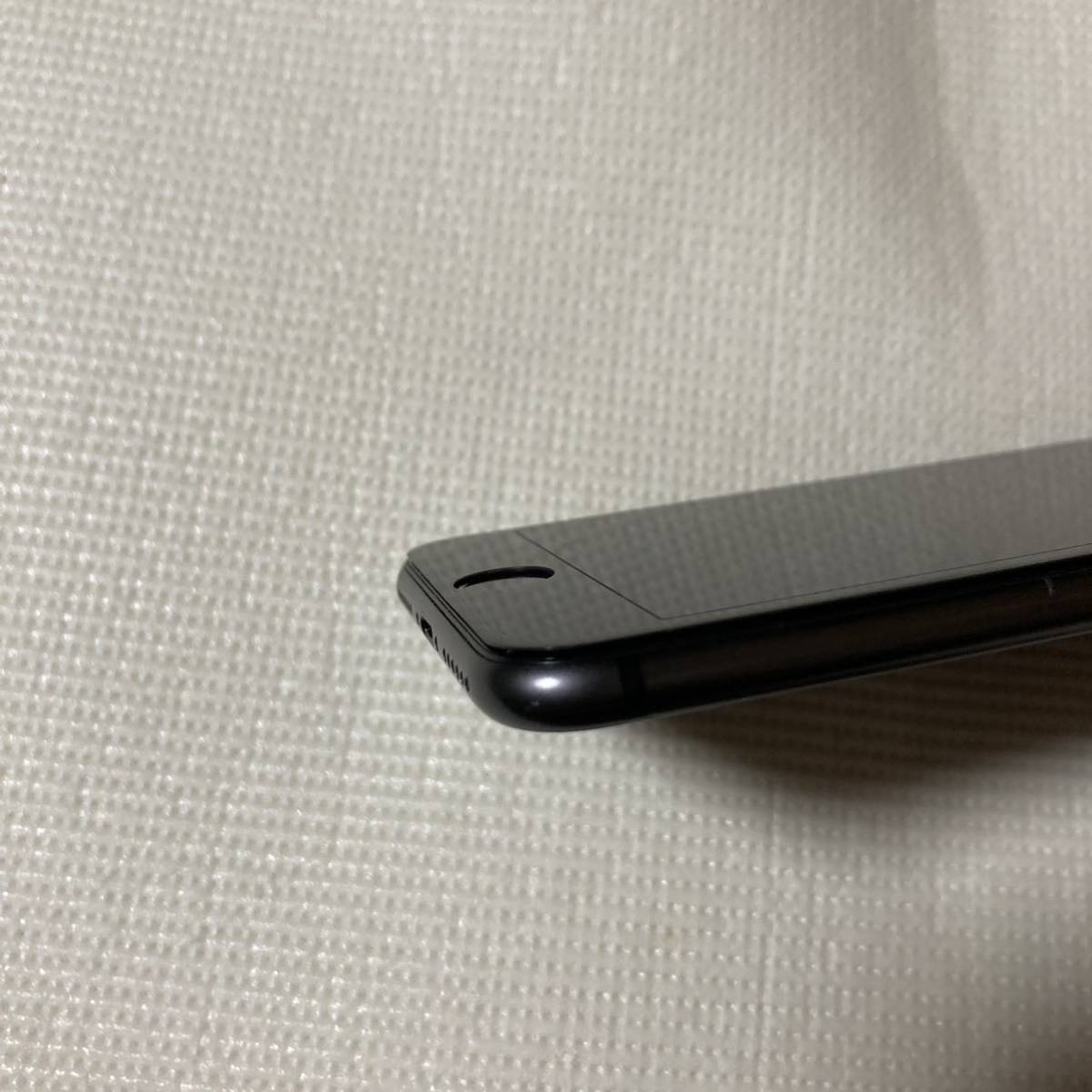 送料無料 美品 SIMフリー iPhone8 64GB スペースグレー バッテリー最大容量100% SIMロック解除済