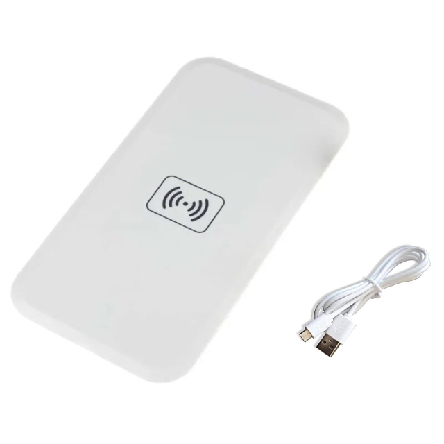 PFM wireless charger white smartphone . put only easy charge iPhone.Pixel etc.. charge .Qi wireless charger wireless charger high speed charge 