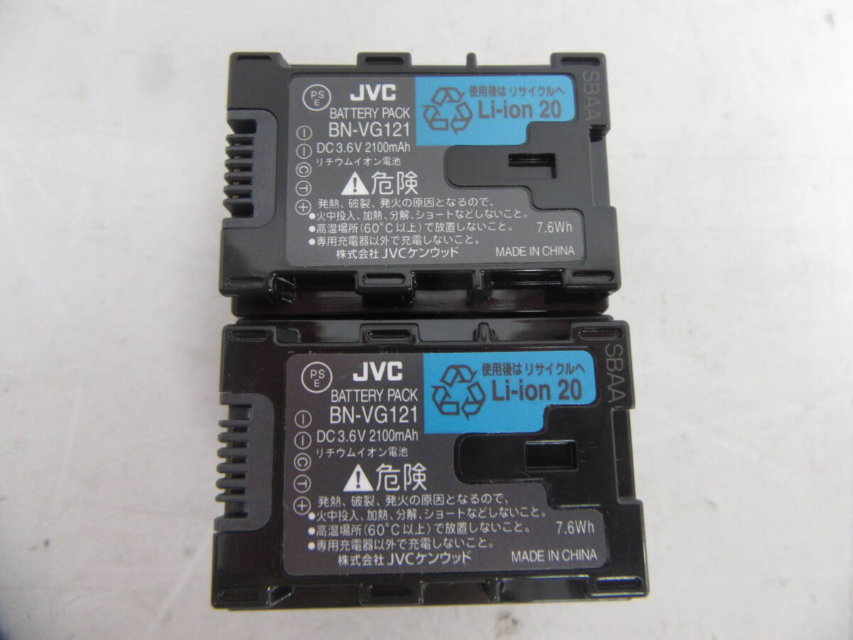  free shipping / prompt decision / new goods /JVC Kenwood / Victor / lithium ion battery /BN-VG121/ battery / original /2 piece set 