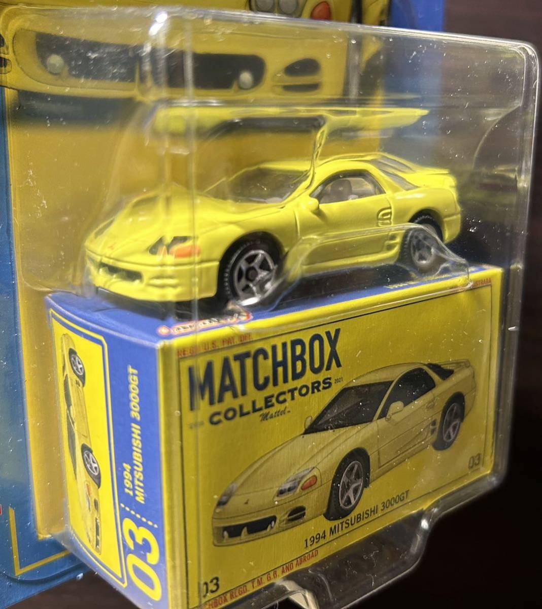 MATCHBOX コレクターズ 1994ミツビシ 3000GT 三菱 マッチボックス GTO MITSUBISHI イエロー_画像2