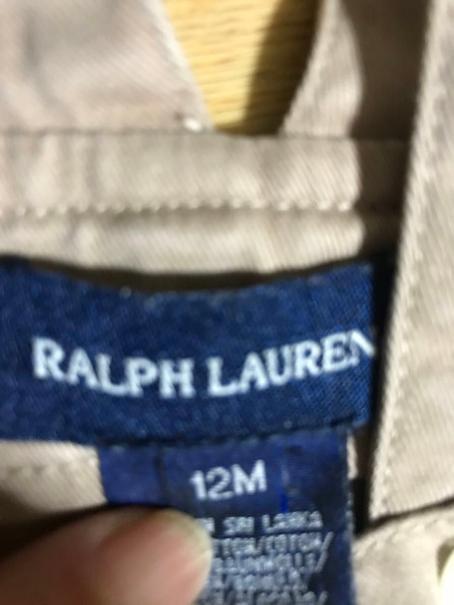 poloRalph Lauren ジャンバースカート　サイズ12 M（9-12ヶ月）80cm