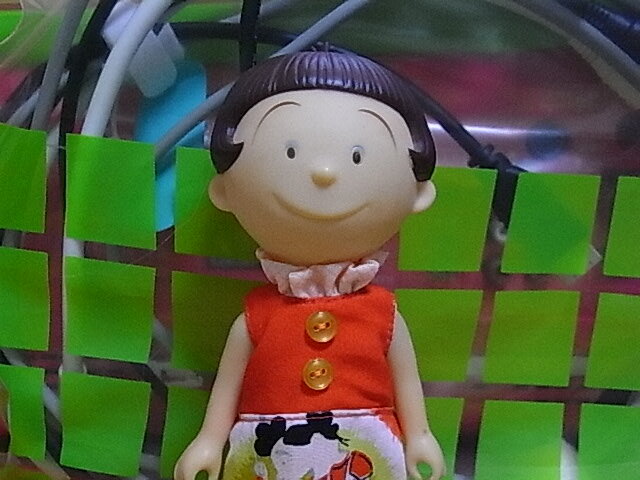 サザエさんのワカメちゃん・タカラ着せ替え人形・ソフビ・長谷川町子・中古・ハンドメイドのブライス人形用の洋服