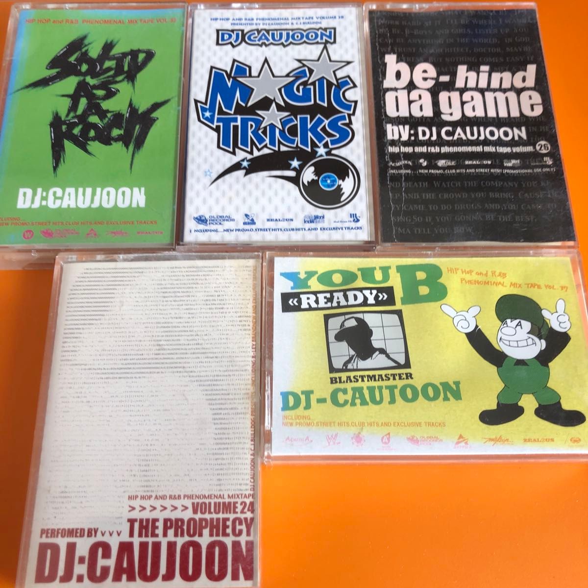 DJ CAUJOON ミックステープ5本セット