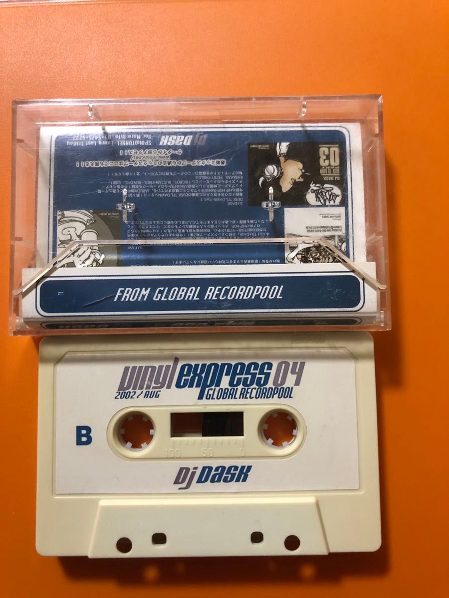 DJ DASK mixtape "VINYL EXPRESS 4" カセットテープ