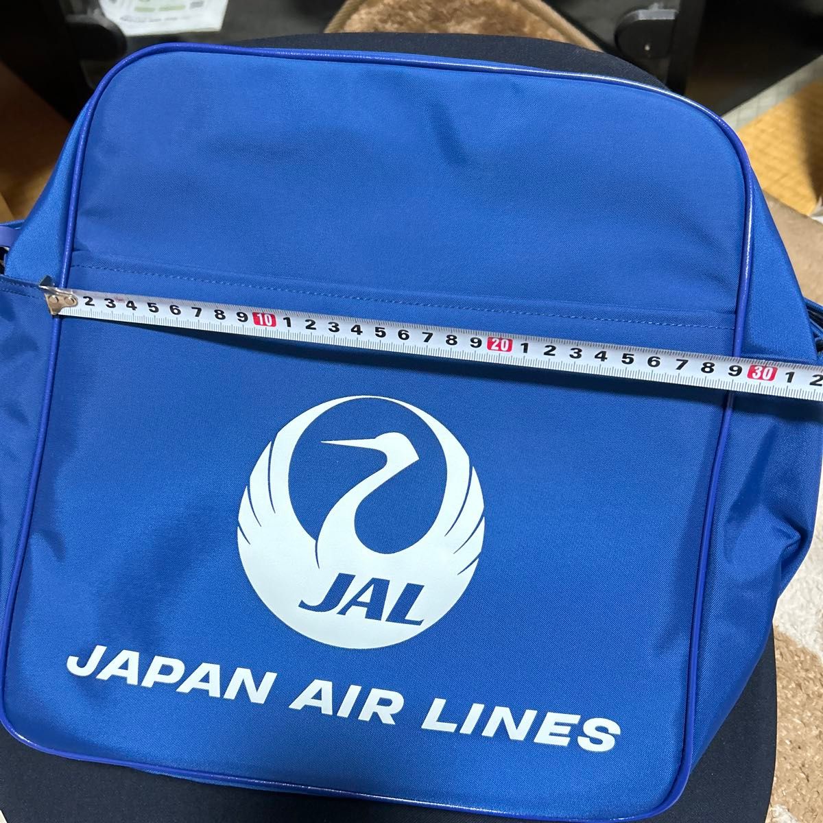 JAL フライトバッグ　未使用　JAL Hawaii 50th Anniversary 日本航空 鶴丸　レア　記念品