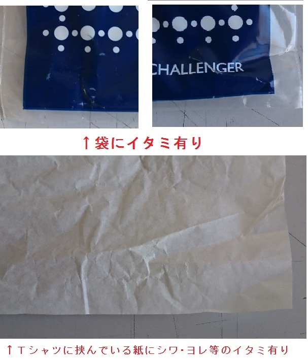 E02-2034　中古品　CHALLENGER　チャレンジャー　L/S　TOKYO　BRIGADE　TEE　Mサイズ　WHITE _画像10