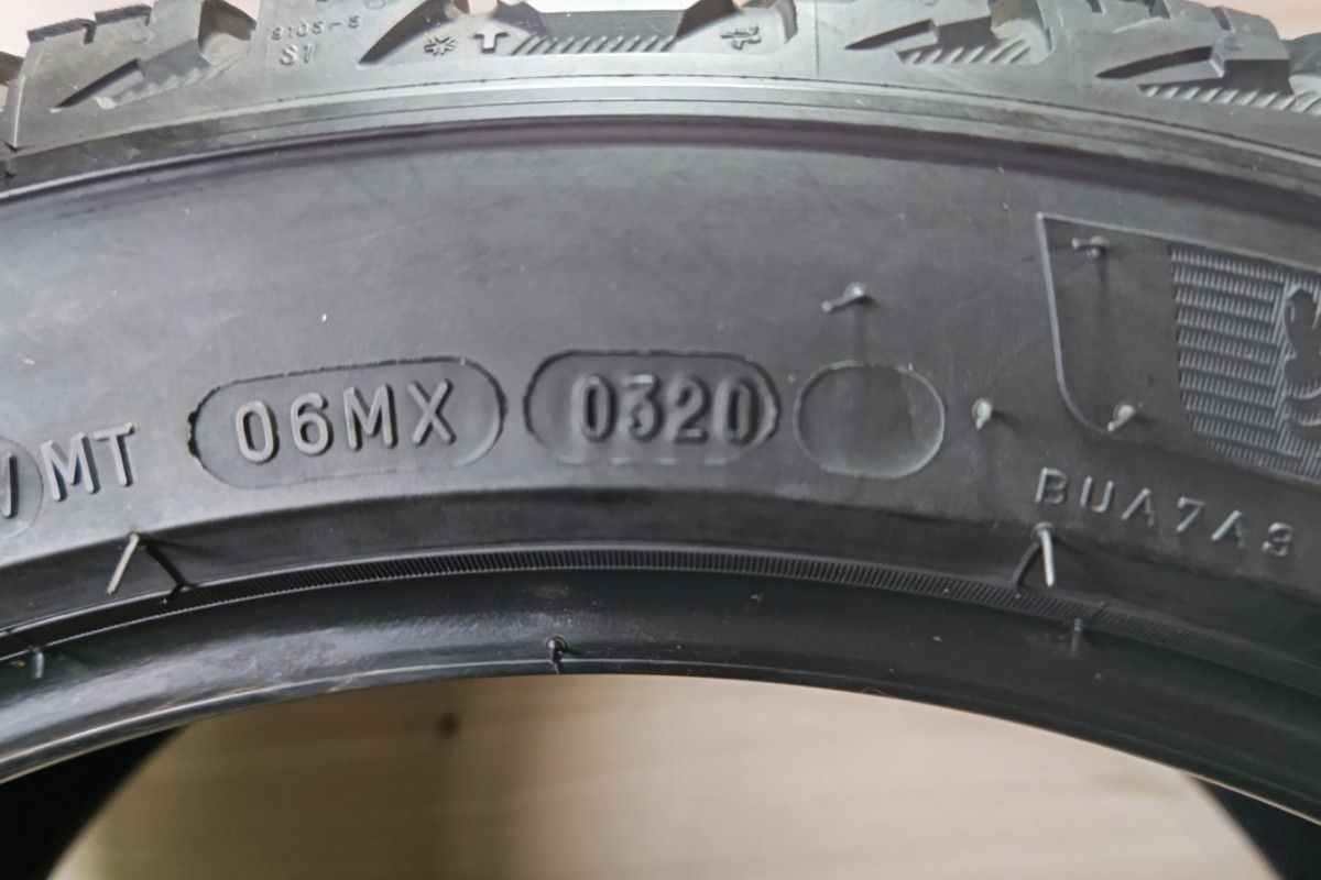 中古タイヤ MICHELIN X-ICE SNOW 225/45R18 95H バリ山 クラウン スカイライン マークX オデッセイ ステージア等 A310_画像9