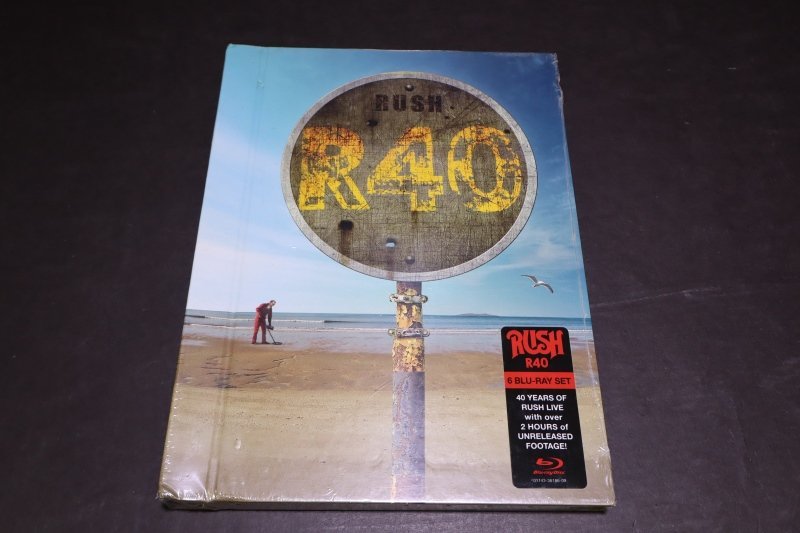 E999【未開封・現状品】RUSH R40 6 Blu-ray set 海外版_画像1