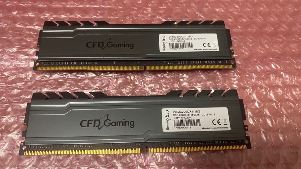[DDR4-3200 16GB×2 sheets (32GB)]CFD sale desk top PC for ge-ming memory DDR4-3200 (PC4-25600) PC4-25600DDR4-3200 16GB×2 sheets Intel