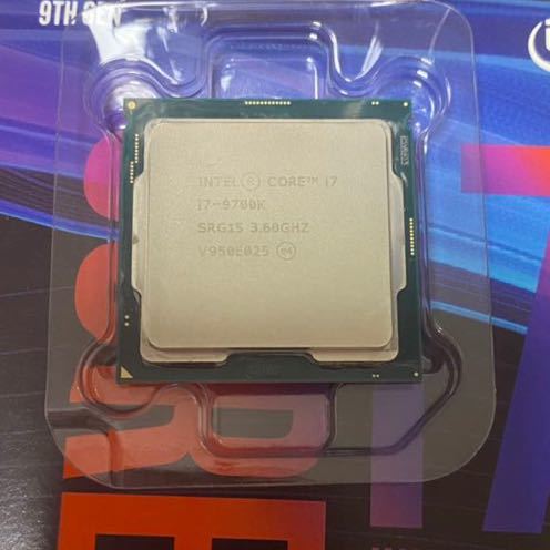 Intel Core i7-9700K 動作確認済み _画像2
