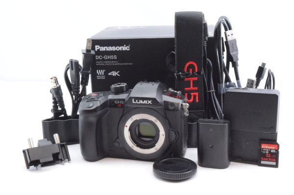 23600円 ☆Panasonic パナソニック GH5S ボディ ブラック DC 23600円 ☆Panasonic パナソニック GH5S ボディ ブラック DC