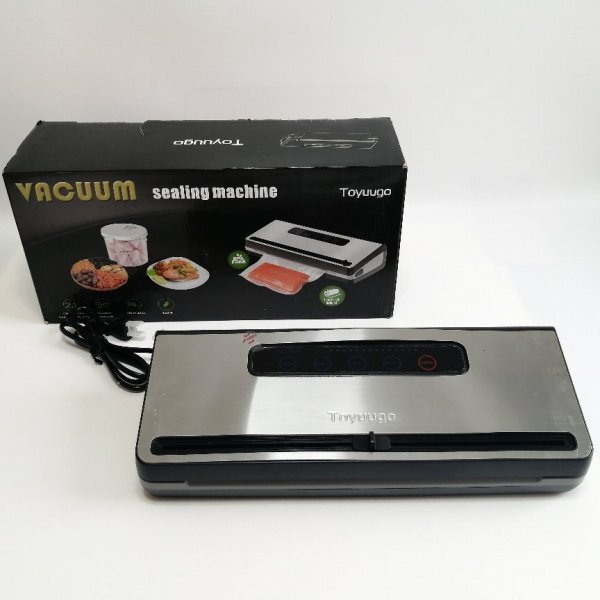 Toyuugo VACUUM sealing machine 真空シール機 V8101【PSEマークあり】【訳あり※真空ロール欠品】19 00164_画像2