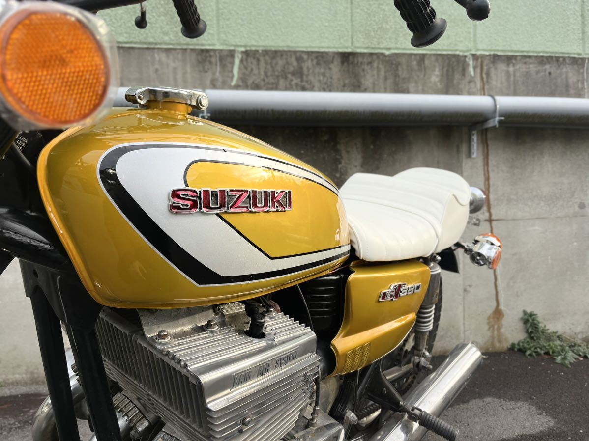 SUZUKI GT380 サンパチ　予備検査付き　外装NEWペイント　gt380 gt550 gt750 旧車　絶版車　_画像8