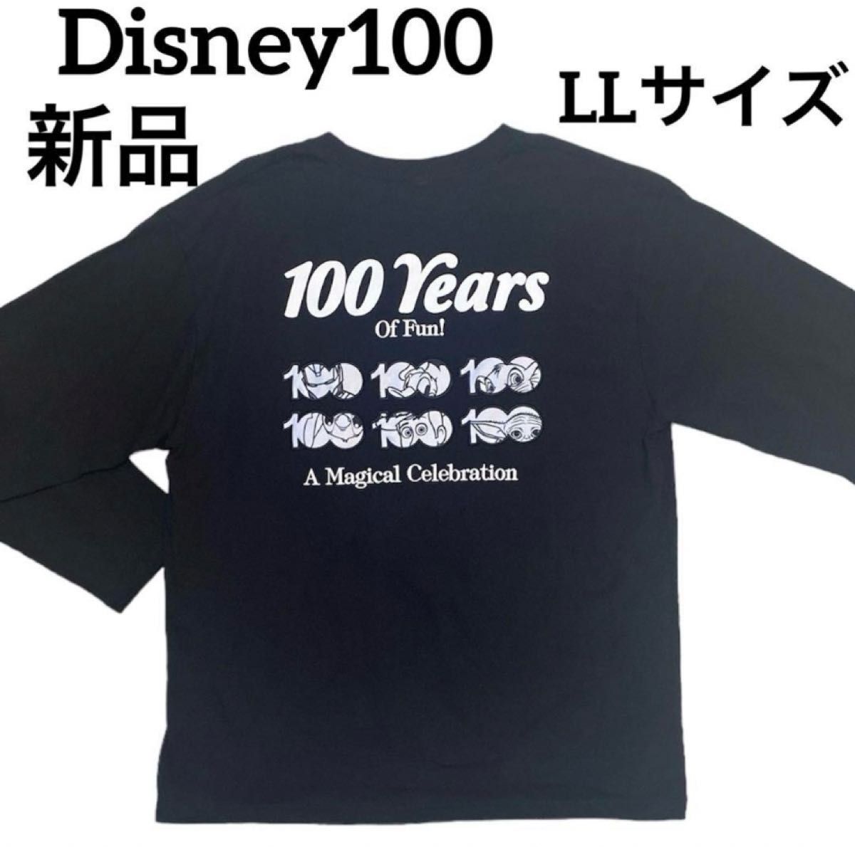 Disney ディズニー100 ディズニー100周年 記念 限定 長袖シャツ 新品未