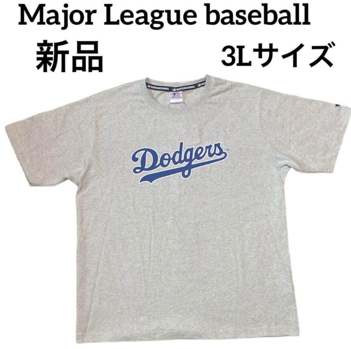 メジャーリーグベースボール　LA ロサンゼルス　ドジャース 野球　大谷翔平 プリント　半袖 Ｔシャツ　大きいサイズ　3L 新品