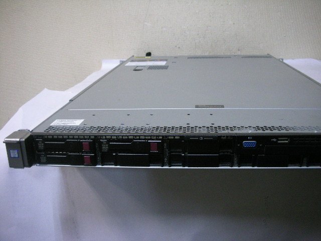 HPE ProLiant DL360 Gen9(Xeon 8Core E5 2620 V4 2.1GHz 2CPU/256GB/SAS 300GB x 3)_画像2