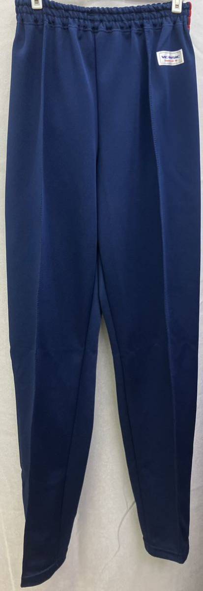 5L сделано в Японии спортивная форма джерси длинный низ темно-синий красный линия длинные брюки спорт одежда не использовался физическое воспитание . средний . средняя школа 