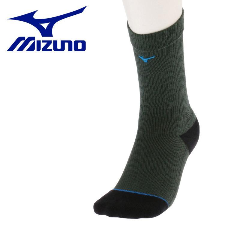 25.26.27cm обычная цена 1870 иен Mizuno MIZUNO Golf [ повышение температуры материалы ] breath Thermo Fit well носки ( средний длина / рисунок ) носки E2JX250139 мужской 