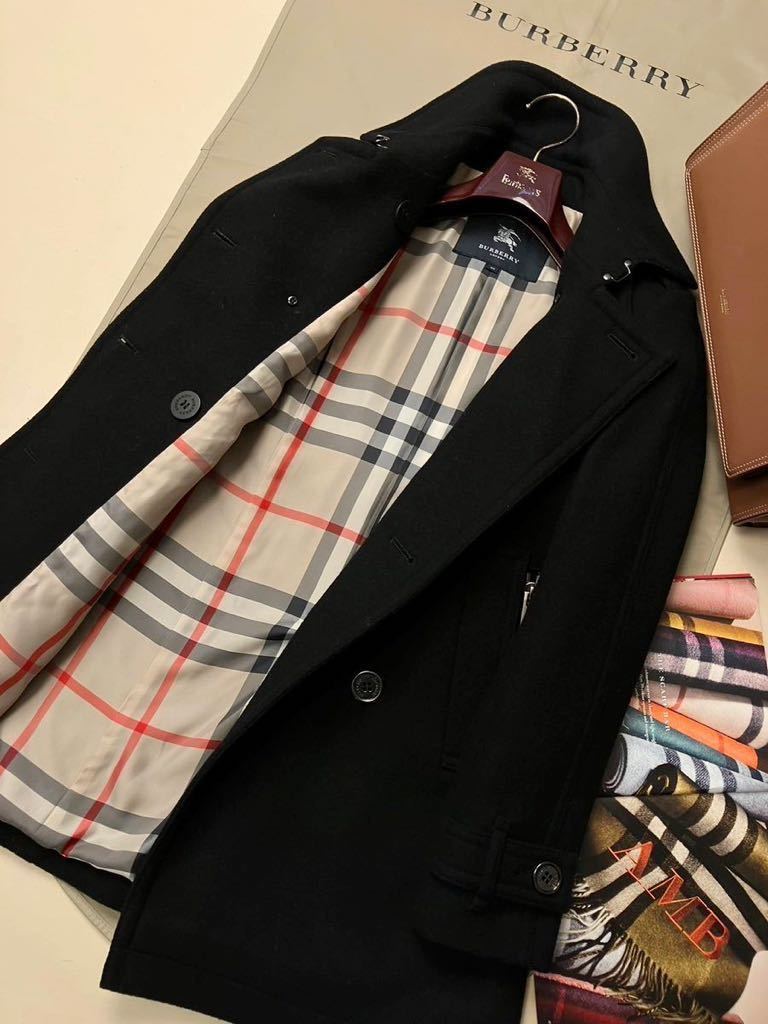 Q28【華やかなノバチェックスタイル】参考価格16万●超美品BURBERRY LONDON●最高峰高級トレンチコート　バーバリーコート　レディース　_画像8