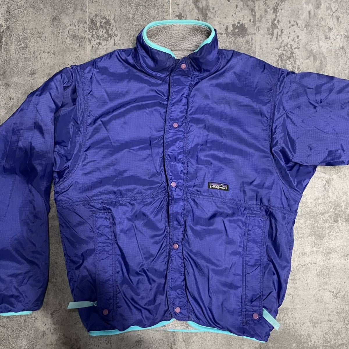 極美品 ビンテージ90s パタゴニア リバーシブル グリセード 極美品 ビンテージ90s パタゴニア リバーシブル グリセード