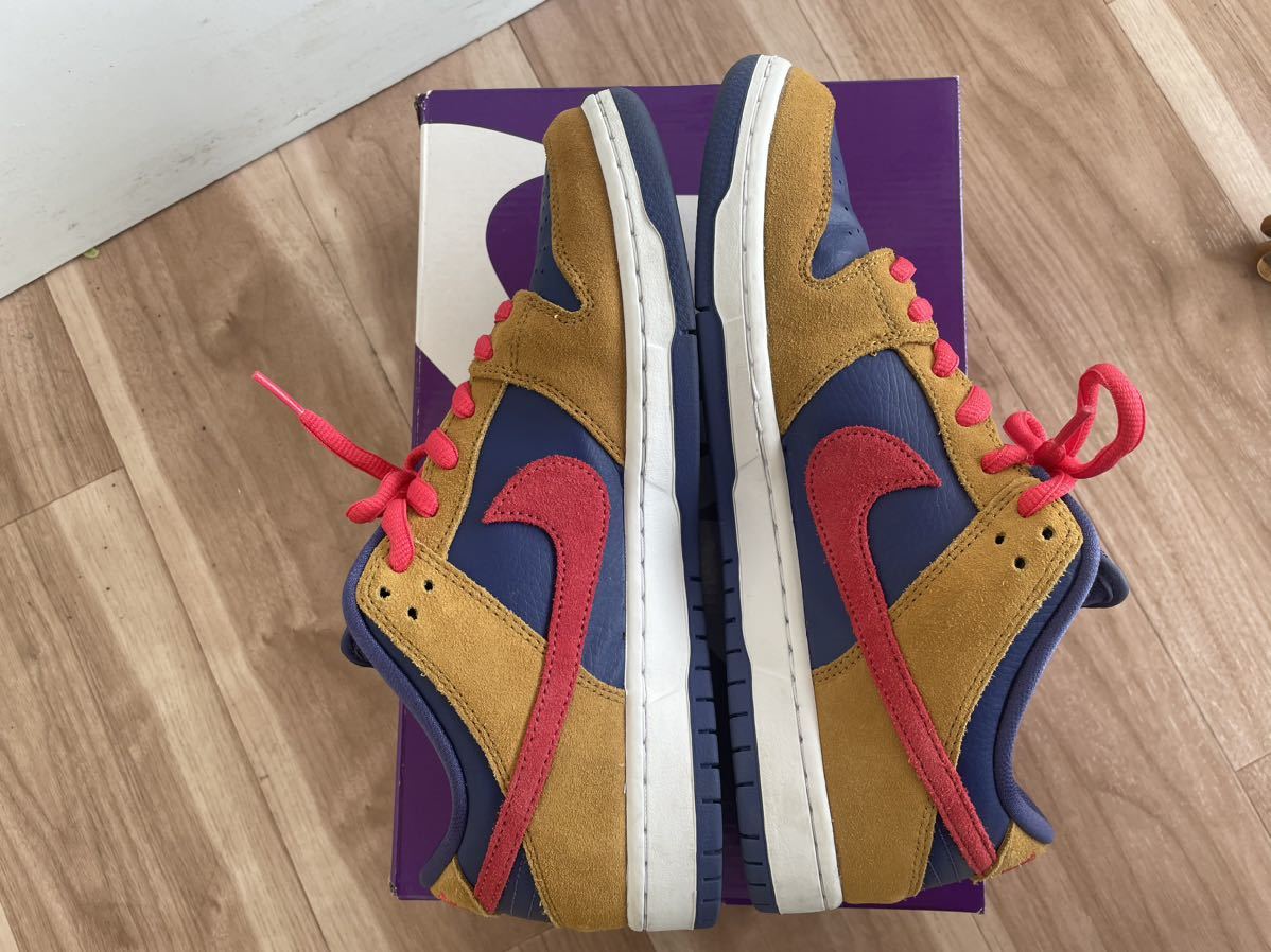 Nike SB Dunk Low Pro Wheat and Purple ダンク ロープロ 27.5cmの画像2