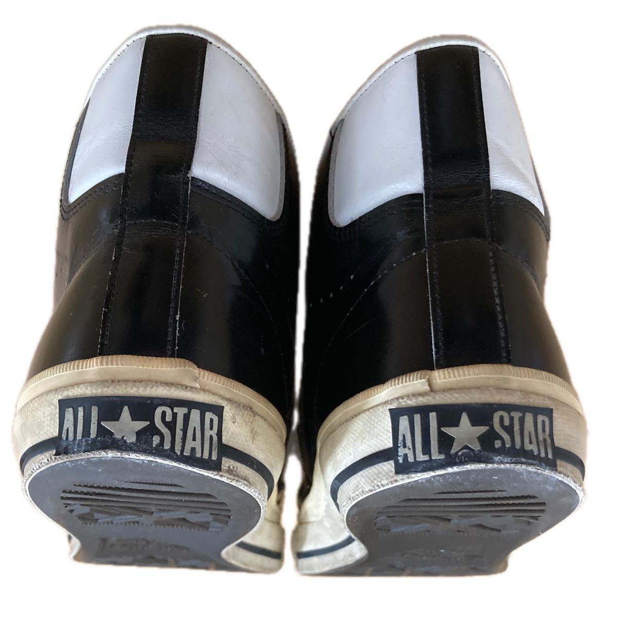 Converse コンバース レザー ワンスター ハイカット黒 日本製 Converse コンバース レザー ワンスター ハイカット黒 日本製