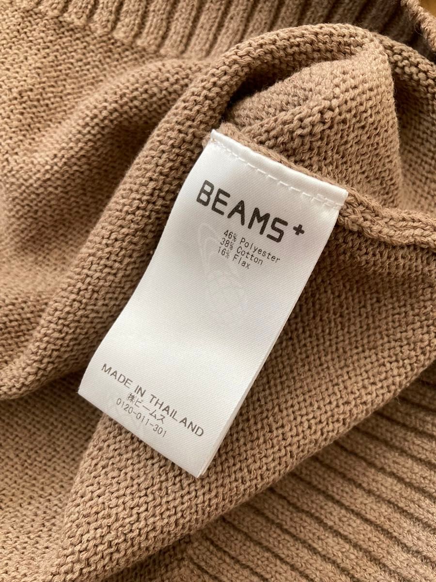 BEAMS PLUS 7ゲージリリヤンクルーネックニット セーター ビームス