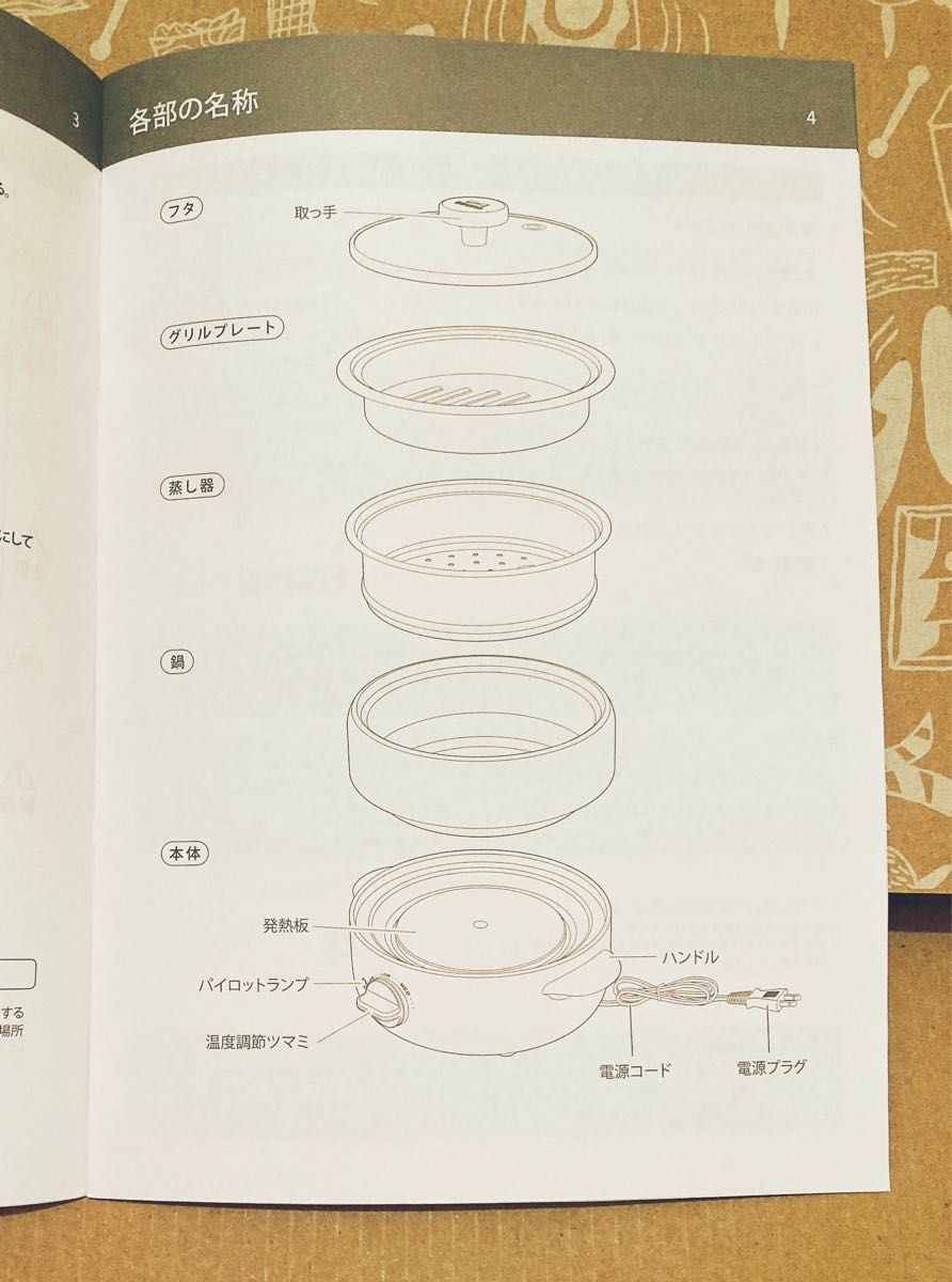 コンパクトマルチグリルポット　BRUNO Qoo 懸賞　当選品　ブルーノ