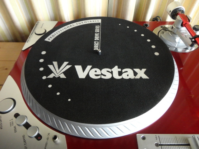 Vestax ●● ターンテーブル PDX-a2s + カートリッジ PICKERING V-15 ●● 赤色 ベスタクス 取説