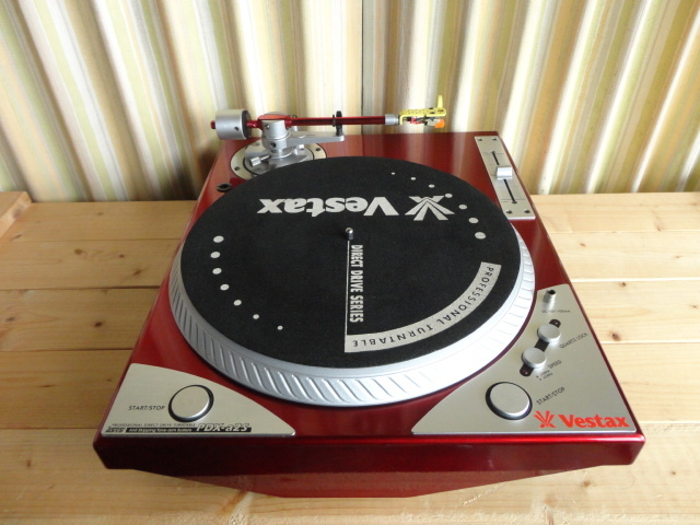 Vestax ●● ターンテーブル PDX-a2s + カートリッジ PICKERING V-15 ●● 赤色 ベスタクス 取説