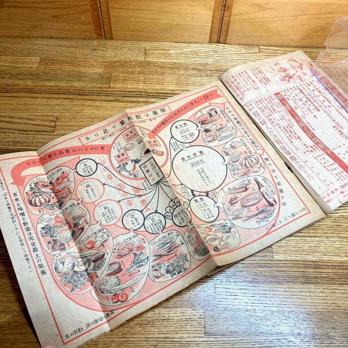 ★即決 送料無料 昭和19年6月号 1944年 婦人倶楽部 古雑誌 戦時中 戦争中発行 歴史 空襲 資料 服装 時代 日本軍 市民 風俗 レトロ_画像5